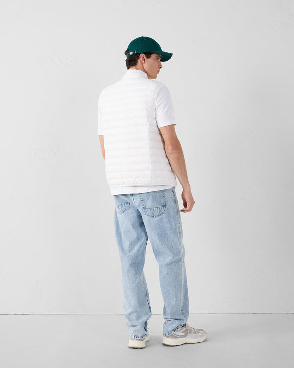 Jott Doudoune Sans Manches Blanc Tom