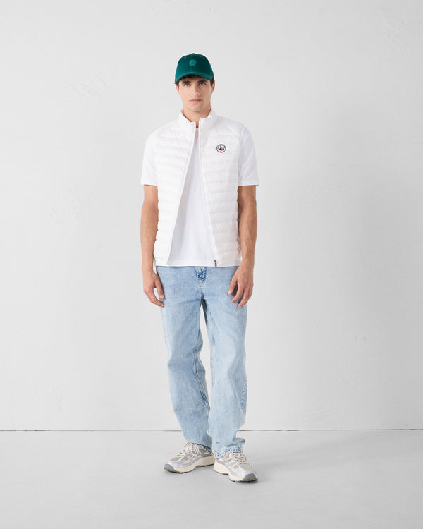 jott Doudoune sans manches Blanc Tom