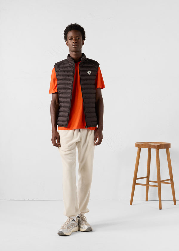 Jott Doudoune Sans Manches Café Noir Tom