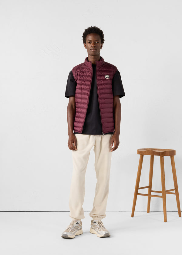 jott Doudoune sans manches Cerise noire Tom