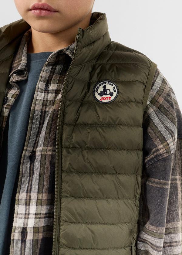 Jott Doudoune Sans Manches Enfant Army Zoe