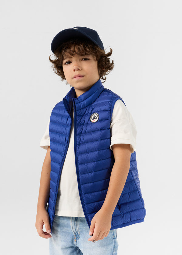 Jott Doudoune Sans Manches Enfant Bleu Cobalt Zoe