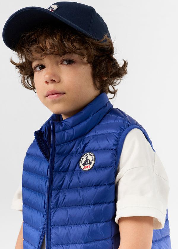 Jott Doudoune Sans Manches Enfant Bleu Cobalt Zoe