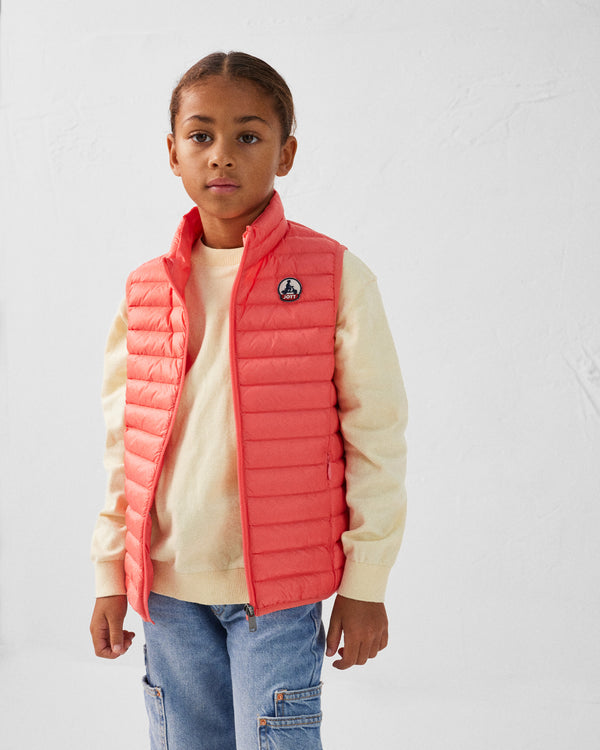 Jott Doudoune Sans Manches Enfant Corail Zoe