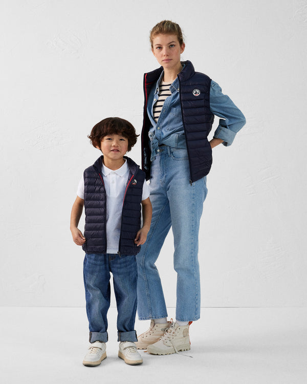 Jott Doudoune Sans Manches Enfant Marine Zoe