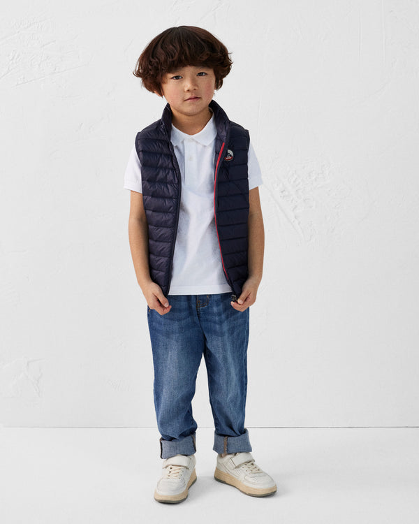 jott Doudoune sans manches enfant Marine Zoe