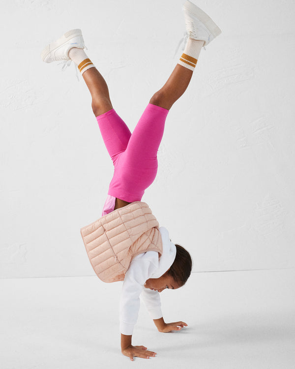 Jott Doudoune Sans Manches Enfant Pêche Clair Zoe