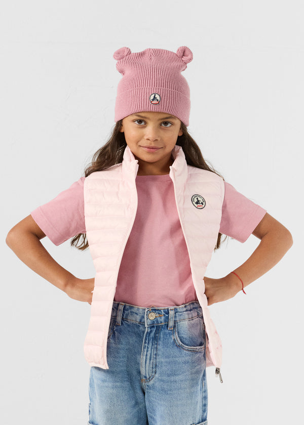 Jott Doudoune Sans Manches Enfant Rose Pétale Zoe