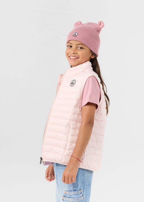 Jott Doudoune Sans Manches Enfant Rose Pétale Zoe