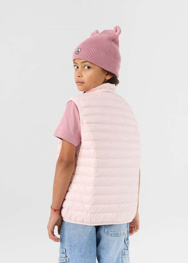 Jott Doudoune Sans Manches Enfant Rose Pétale Zoe