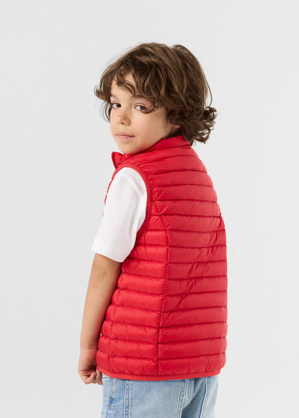 Jott Doudoune Sans Manches Enfant Rouge Carmin Zoe