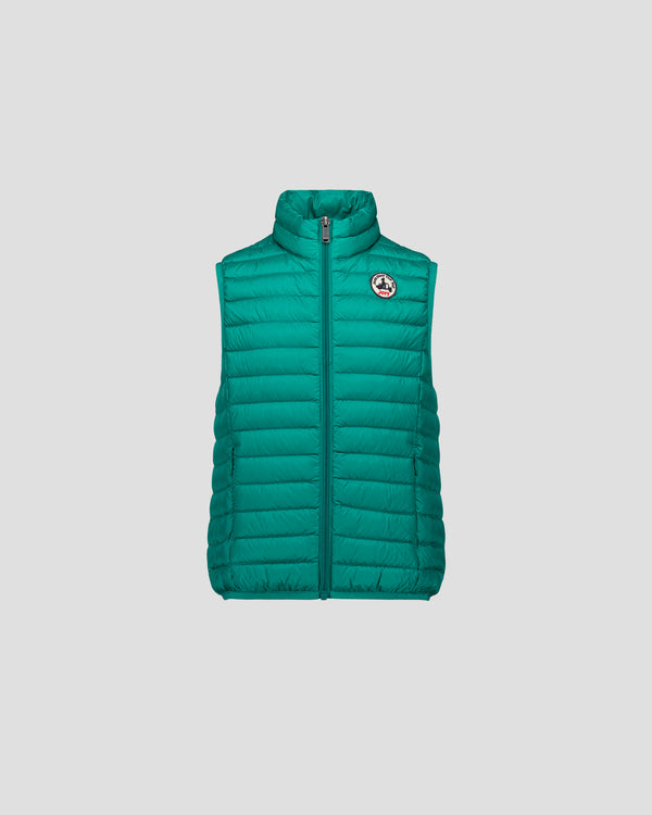 Jott Doudoune Sans Manches Enfant Vert Persan Zoe