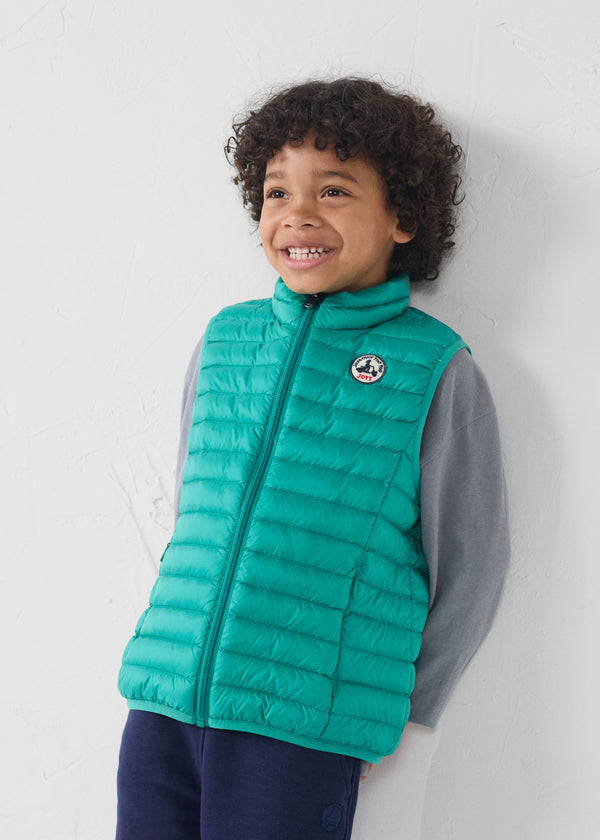 Jott Doudoune Sans Manches Enfant Vert Persan Zoe