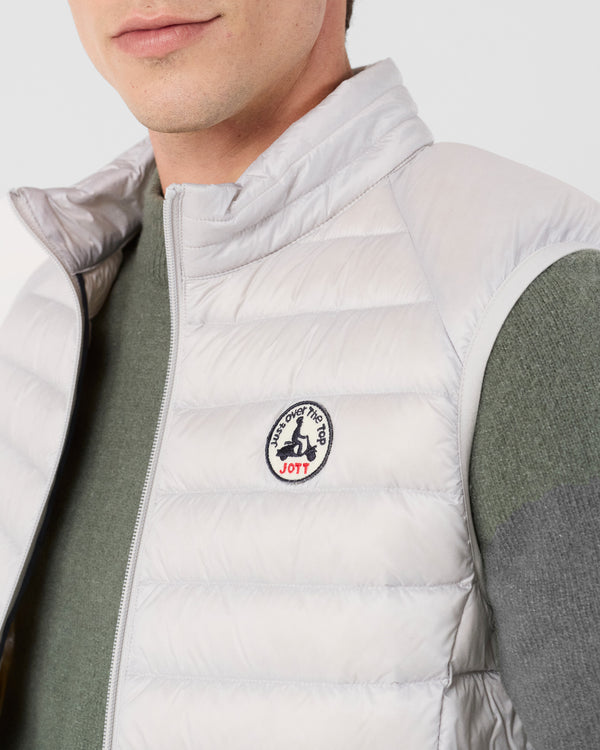 Jott Doudoune Sans Manches Gris Glace Tom