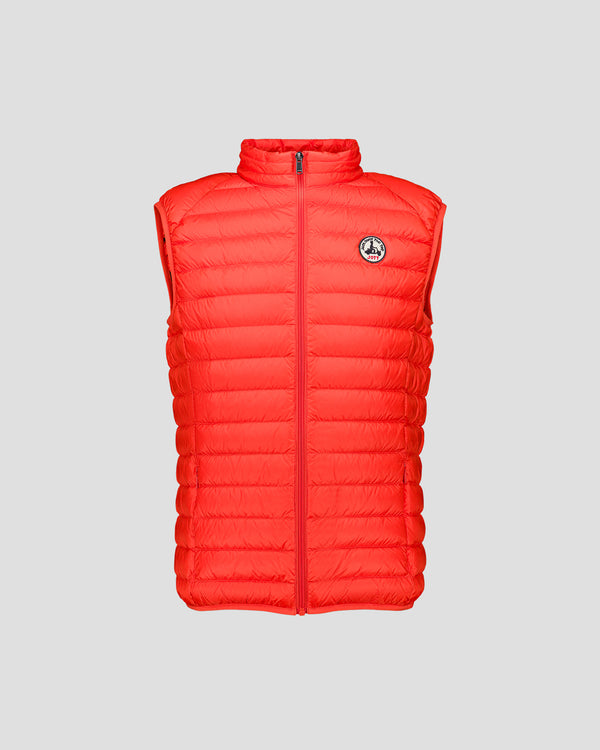 Jott Doudoune Sans Manches Rouge Feu Tom