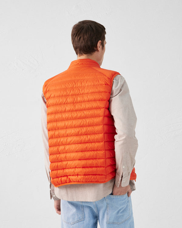 Jott Doudoune Sans Manches Rouge Feu Tom