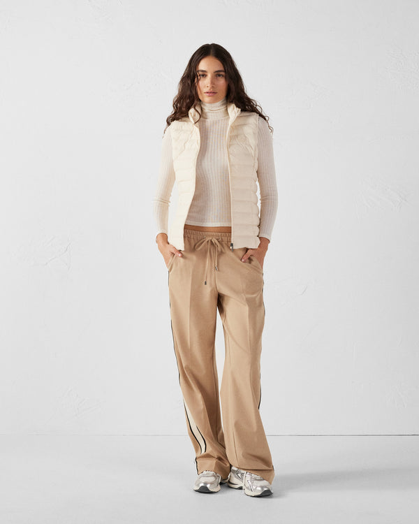 jott Doudoune sans manches stretch Argile Grenada