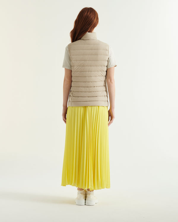 Jott Doudoune Sans Manches Stretch Beige Grenada