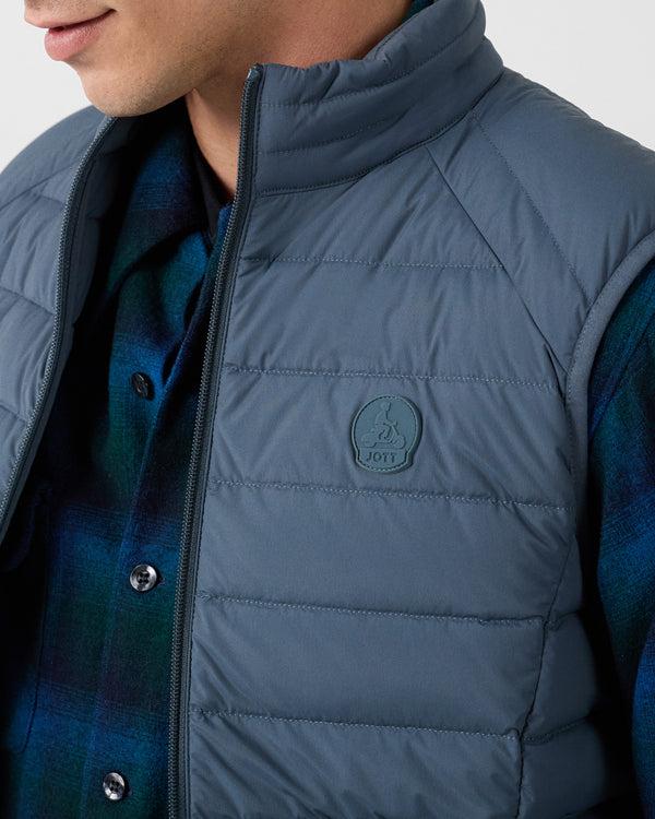 Jott Doudoune Sans Manches Stretch Bluestone Arafo