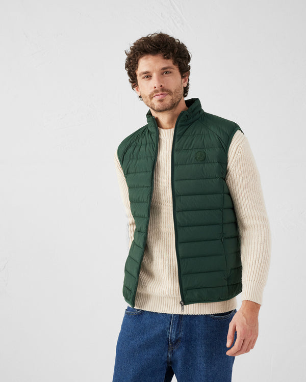 Jott Doudoune Sans Manches Stretch Forêt Arafo