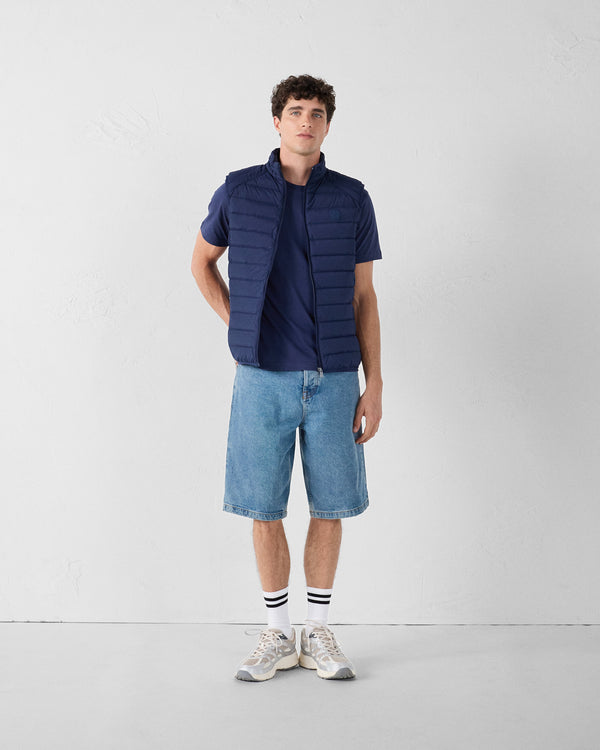 jott Doudoune sans manches stretch Marine Arafo