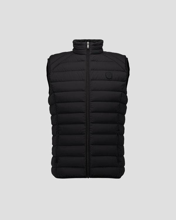 Jott Doudoune Sans Manches Stretch Noir Arafo