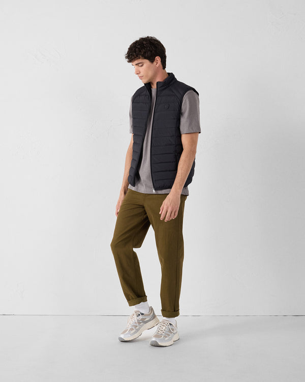 Jott Doudoune Sans Manches Stretch Noir Arafo