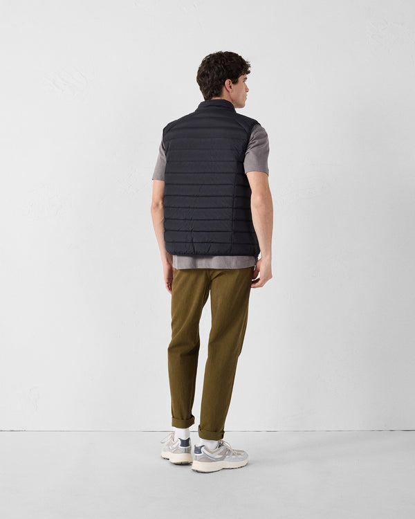 Jott Doudoune Sans Manches Stretch Noir Arafo