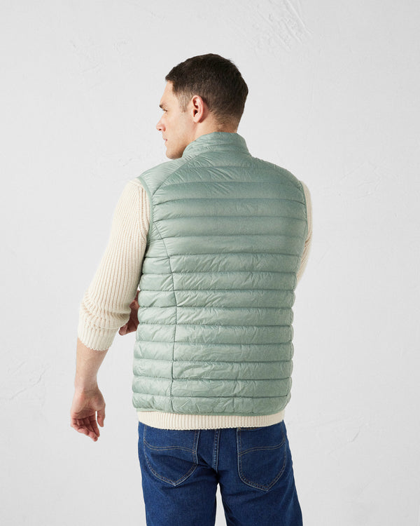 Jott Doudoune Sans Manches Vert Minéral Tom