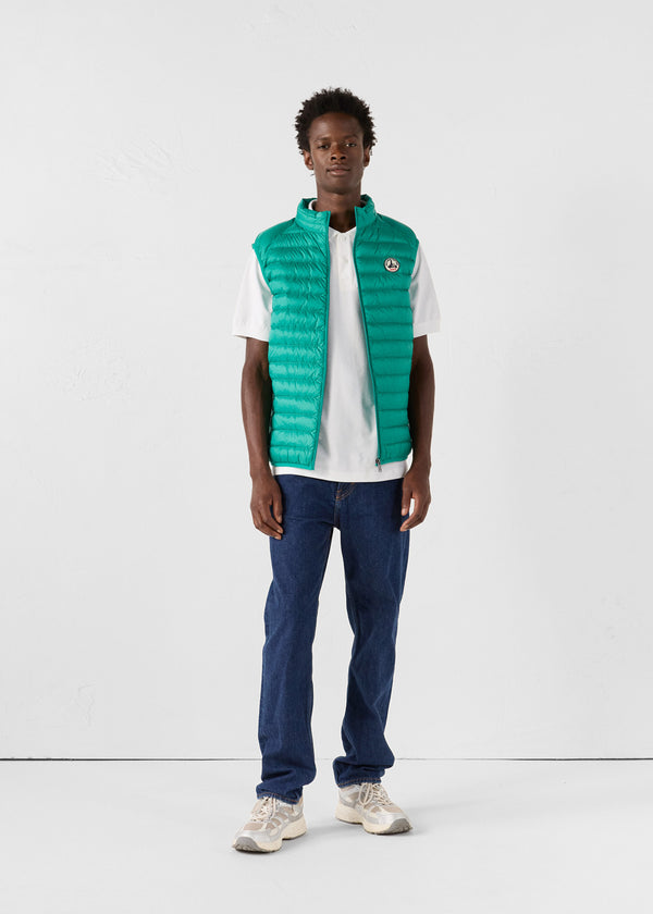 Jott Doudoune Sans Manches Vert Persan Tom