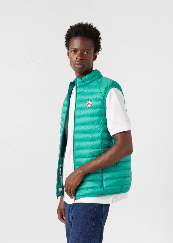 jott Doudoune sans manches Vert persan Tom