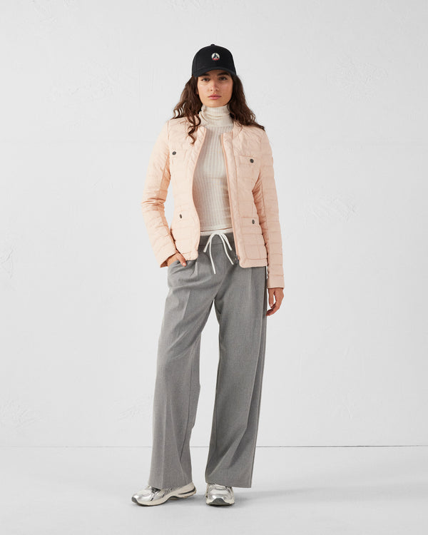 Jott Doudoune Stretch Légère Pêche Clair Ingrid