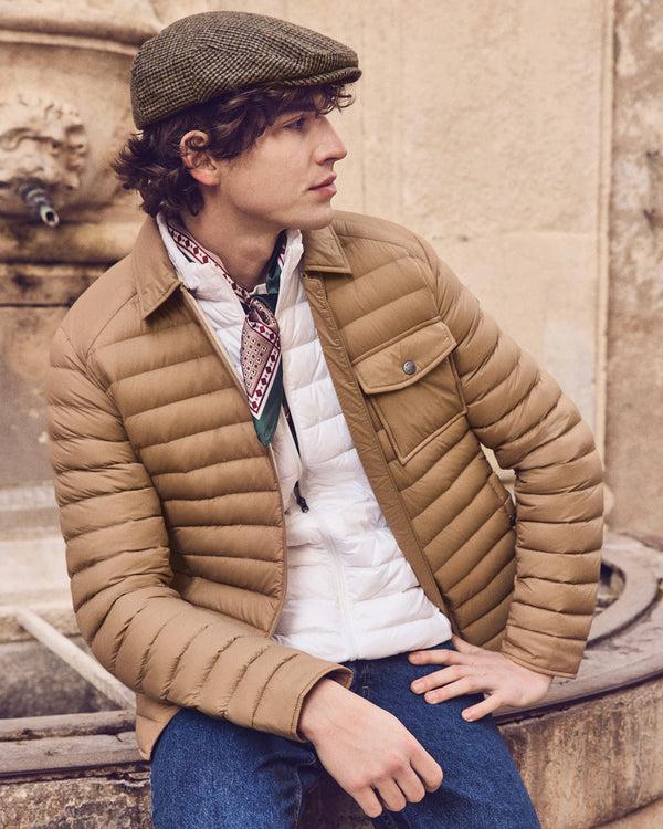 Jott Doudoune Surchemise Légère Fauve Dane