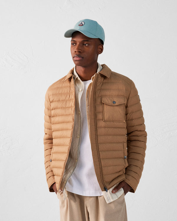 Jott Doudoune Surchemise Légère Fauve Dane