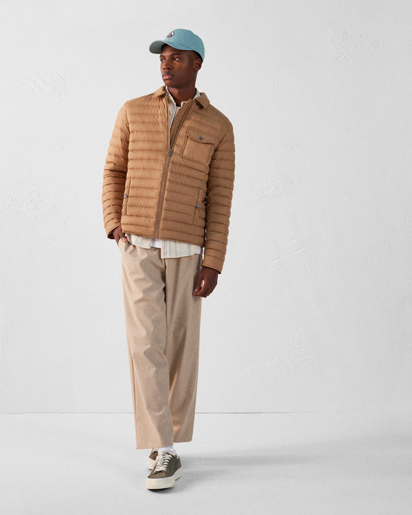 jott Doudoune surchemise légère Fauve Dane