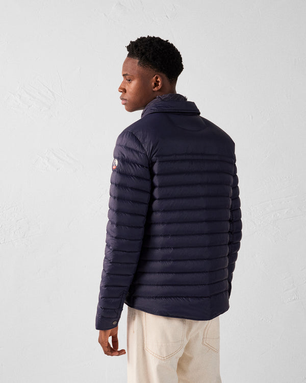 Jott Doudoune Surchemise Légère Marine Dane