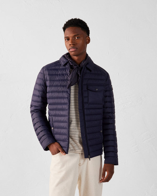 jott Doudoune surchemise légère Marine Dane