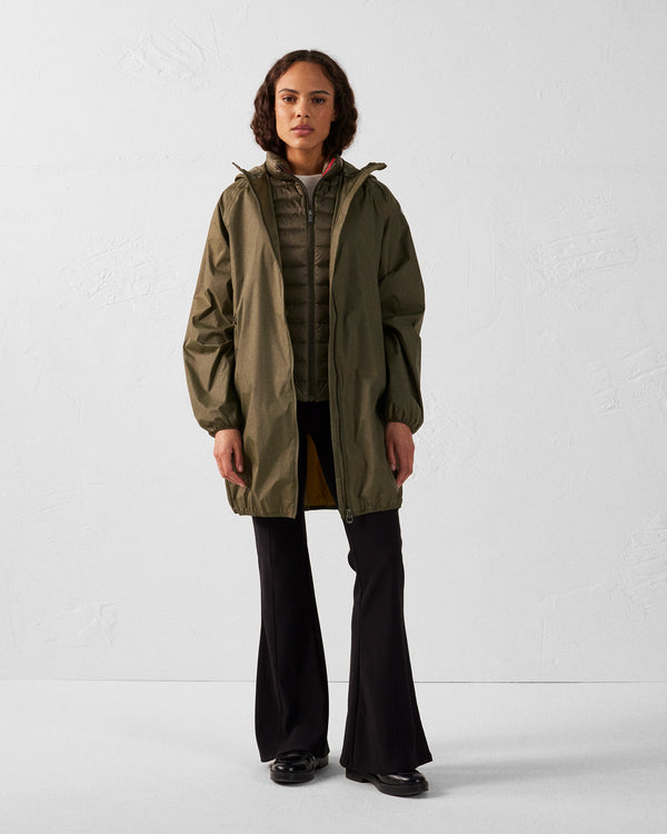 Jott Imperméable Long à Capuche Army Glendale