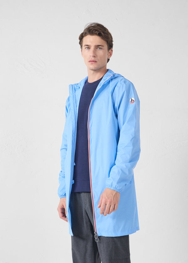 jott Imperméable long Bleu cristal Skye