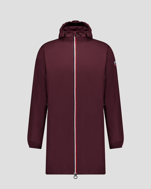 Jott Imperméable Long Cerise Noire Skye