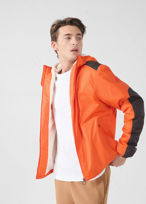 jott Imperméable sherpa Rouge feu Dippen sherpa