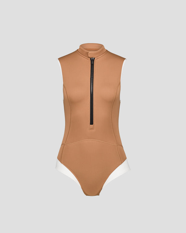 Jott Maillot De Bain Combinaison Fauve Minah