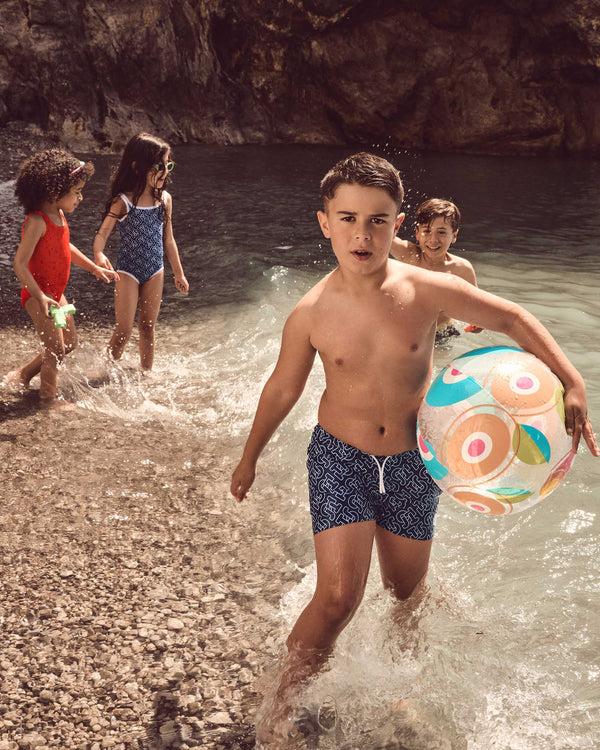 jott Maillot de bain Mono marine Mimosa Monogram