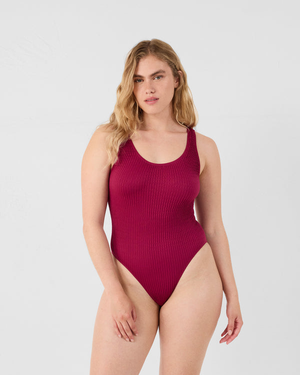 Jott Maillot De Bain Taille Unique Prune Dalia