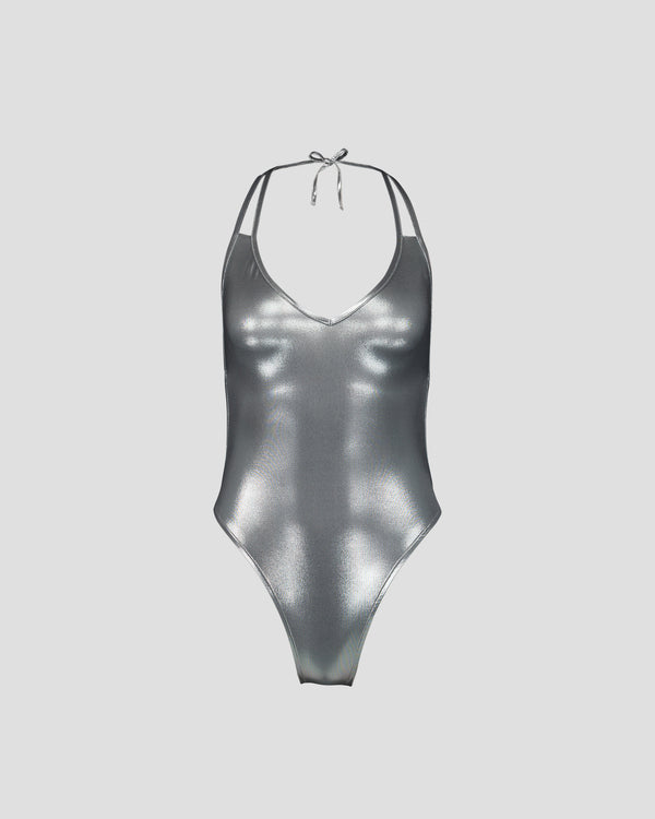 Jott Maillot De Bain Une Pièce Argent Ella