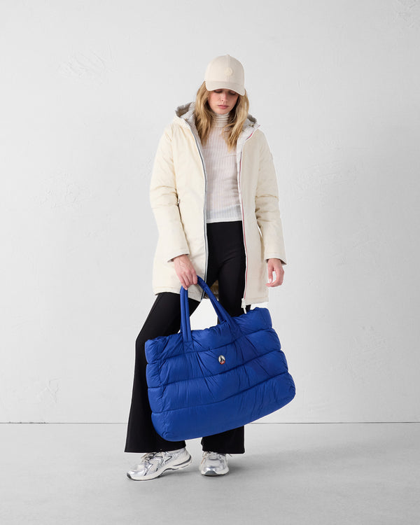 Jott Maxi Totebag Bleu Cobalt Leina