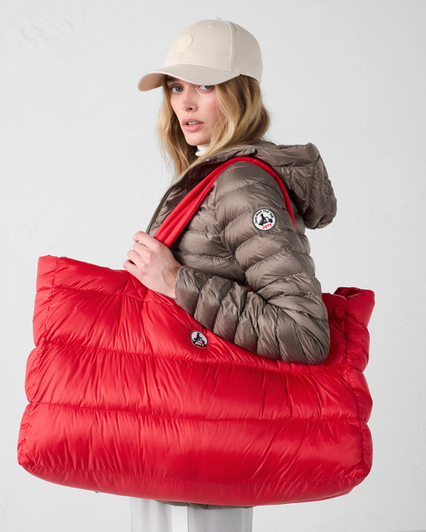 Jott Maxi Totebag Rouge Carmin Leina