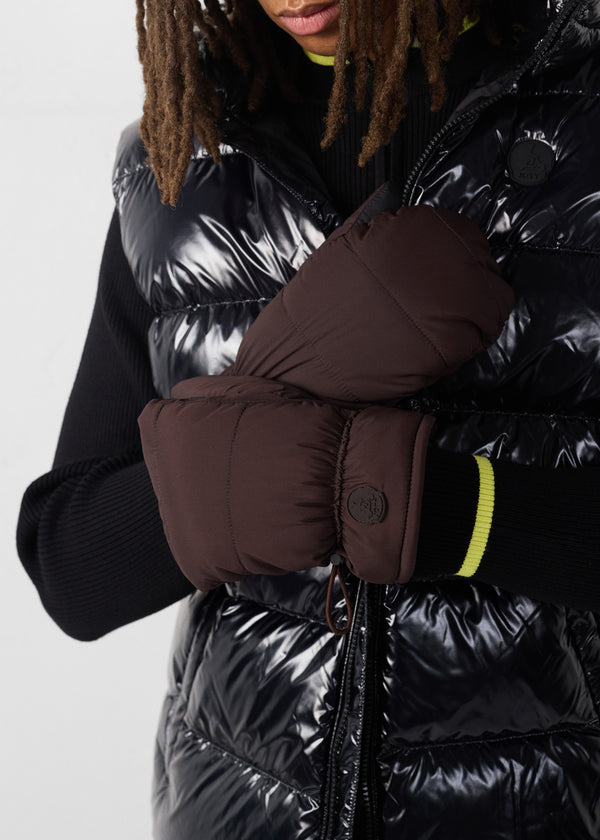 jott Moufles Café noir Blade