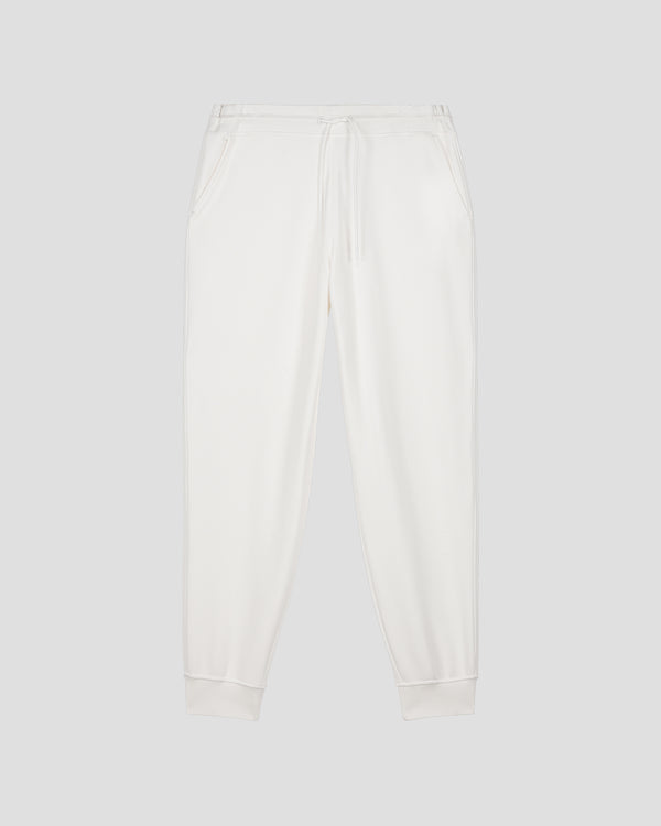 Jott Pantalon De Sport En Coton Blanc Iris
