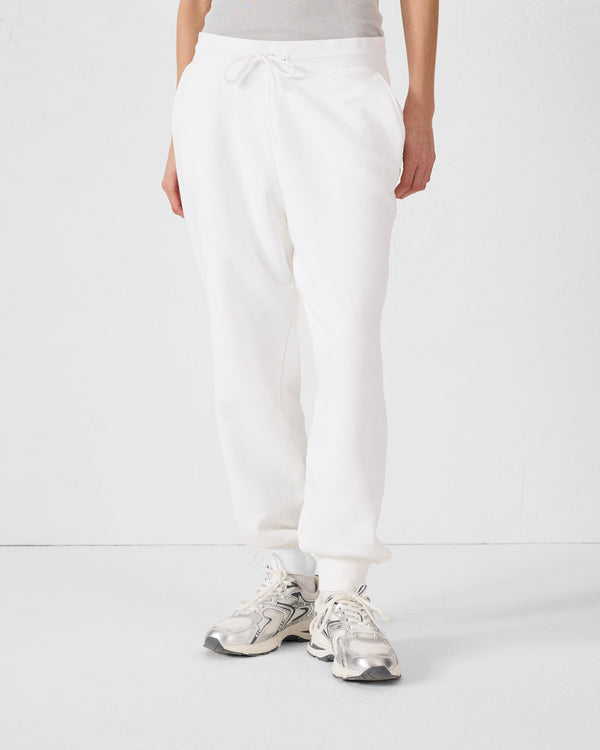 Jott Pantalon De Sport En Coton Blanc Iris